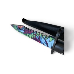 Байонетен нож Mystic Hunter – 32.5 см с артистичен дизайн на острието