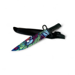 Байонетен нож Mystic Hunter – 32.5 см с артистичен дизайн на острието