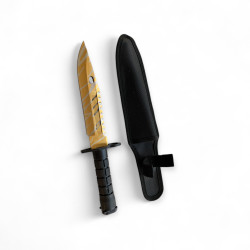 Байонетен нож Golden Striker – 32.5 см с изящен златист дизайн