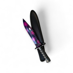 Байонетен нож Phantom Smoke – 32.5 см с лилав дизайн