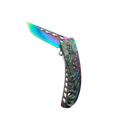 Сгъваем нож "Дракон" с полуавтоматичен механизъм