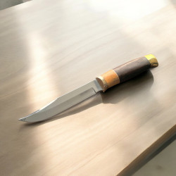 Ловен нож с дървена дръжка и 65X13 стомана – 27 см