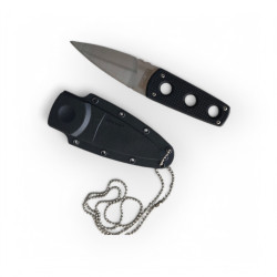 Тактически нож за врат с кания и верижка - 440C стомана