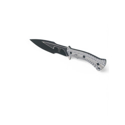 Тактически нож M48 с покритие от черен титан и кожена кания