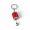 Ключодържател с червен лост за скорости – метален дизайн с подвижен механизъм - Адреналин в ръката ти
