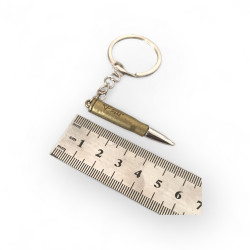 Ключодържател куршум Cross Fire – месингов цвят, дължина 5.7 см - Точен прицел