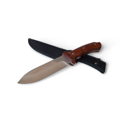 Ловен нож Columbia Classic – 28 см, острие от 420HC стомана и дървена дръжка