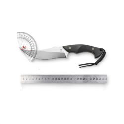 Тактически нож с извито острие –  стомана K110 и дръжка G10