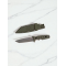 Ловен нож D2 фул танг с G10 дръжка и Kydex кания – 27 см, Green
