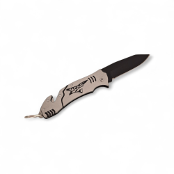 Сгъваем нож W79 с резец за въжета и ключодържател – стилен, здрав и функционален