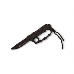 Тактически нож „Бойна звезда“ – сгъваем, 21.5 см, черен, 420HC стомана