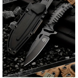 Тактически нож HUNTSFU Black G10 – 440C стомана, мултиинструмент и кания