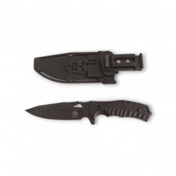 Тактически нож HUNTSFU Black G10 – 440C стомана, мултиинструмент и кания