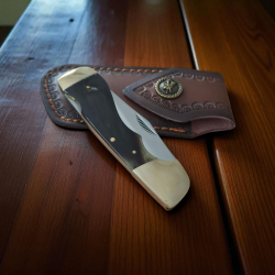 Сгъваем нож "Buffalo Trail 197" – тъмен кориан и неръждаема стомана