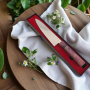 Кухненски нож Kiritsuke с артистична дръжка и дамаско острие