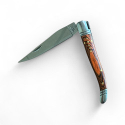 Сгъваем нож "Laguiole Classic" – елегантен дизайн с дървена дръжка и 3Cr13 стомана