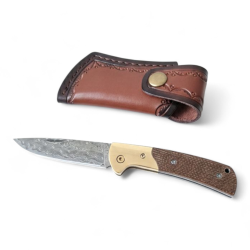 Сгъваем нож Damascus Heritage Mini 75