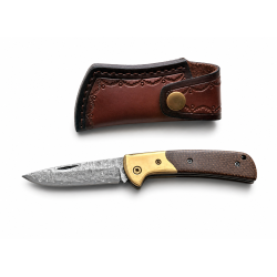 Сгъваем нож Damascus Heritage Mini 75