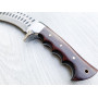 Мачете "Kukri Predator" с фултанг конструкция и кожен калъф