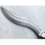 Мачете "Kukri Predator" с фултанг конструкция и кожен калъф