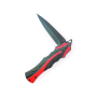 Сгъваем нож Inferno Strike с черно острие и червено-черна дръжка