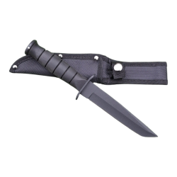 Ловен нож с острие от 7Cr17Mov – полимерна дръжка и текстилна кания, 26.7 см