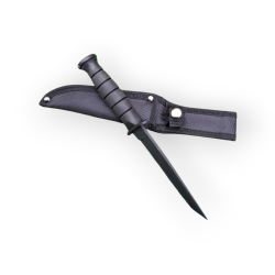 Ловен нож с острие от 7Cr17Mov – полимерна дръжка и текстилна кания, 26.7 см