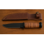 Ловен нож IronWolf Ranger 1095 с кожена кания