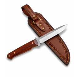 Ловен нож VipEver Mountain Crown – Bohler M390 и дръжка от черешово дърво