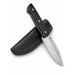 Ловен нож VipEver Black Predator – CTS BD1N и кожена кания