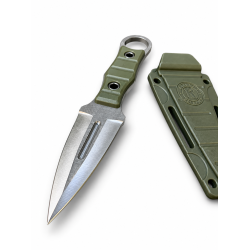 Компактен нож Kizlyar Scout Mini Green – фиксирано острие и зелена ABS кания