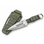 Kizlyar Scout Mini Green с фиксирано острие и зелена ABS кания