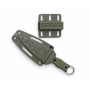 Kizlyar Scout Mini Green с фиксирано острие и зелена ABS кания