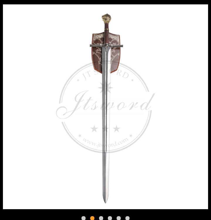 Меч от филма Хрониките на Нарния,Hronicles of narnia lion head long sword