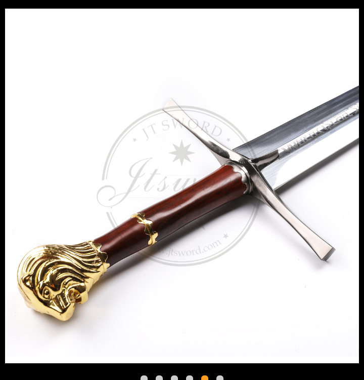 Меч от филма Хрониките на Нарния,Hronicles of narnia lion head long sword