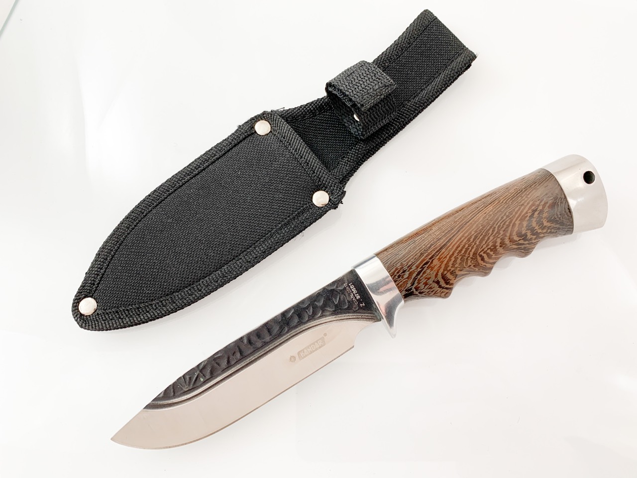 Руски ловен нож подходящ за дране Kandar steel 65x13