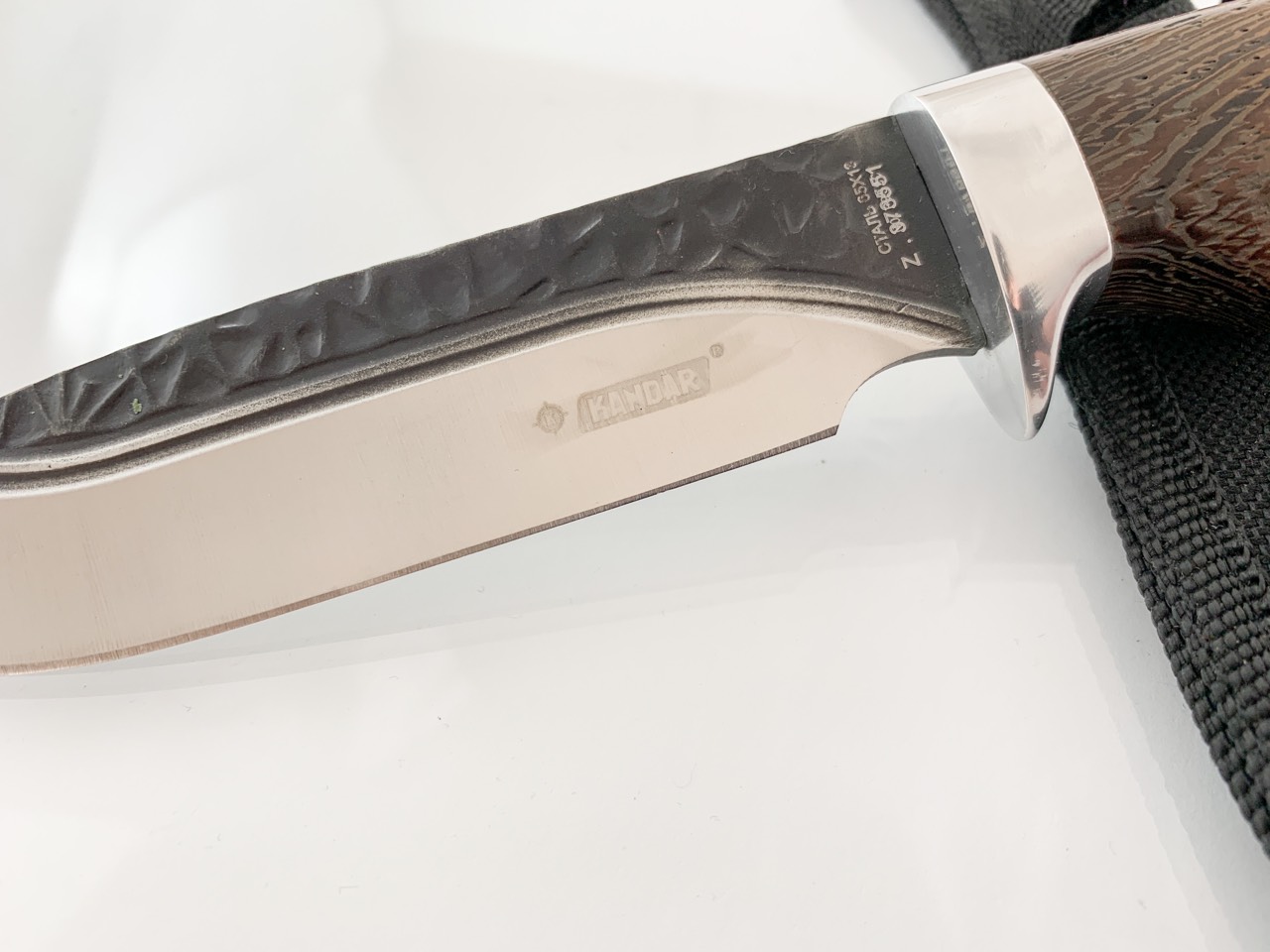Руски ловен нож подходящ за дране Kandar steel 65x13