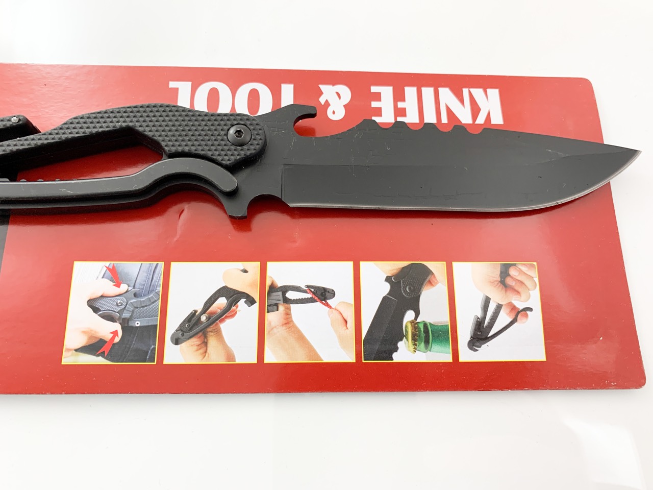 Многофункционален нож Black Jungle за лов и оцеляване SR 018