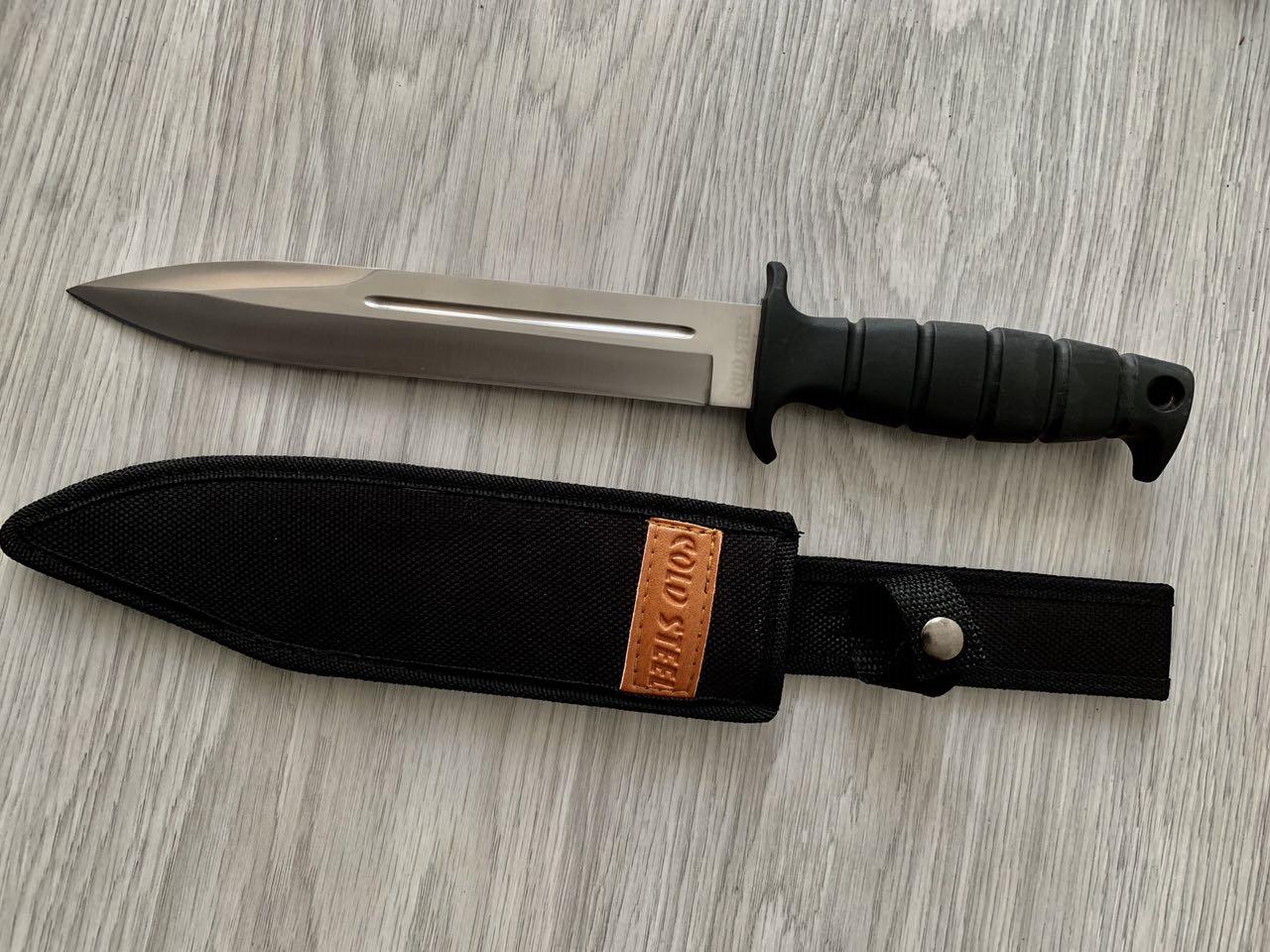 Cold Steel Conqueror hunting knife Ловен нож масивен и здрав