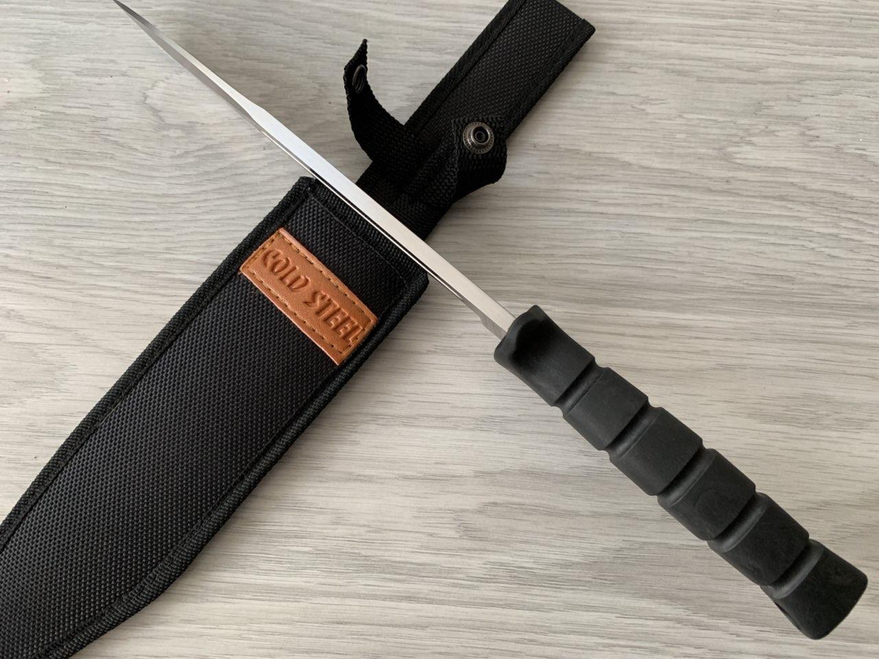 Cold Steel Conqueror hunting knife Ловен нож масивен и здрав