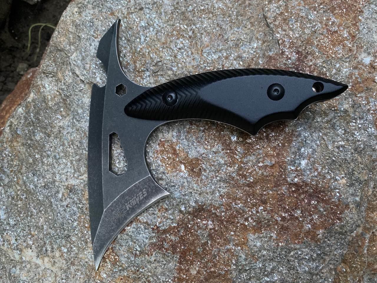 Тактическа малка брадвичка за всекидневна употреба цвят скала Knives