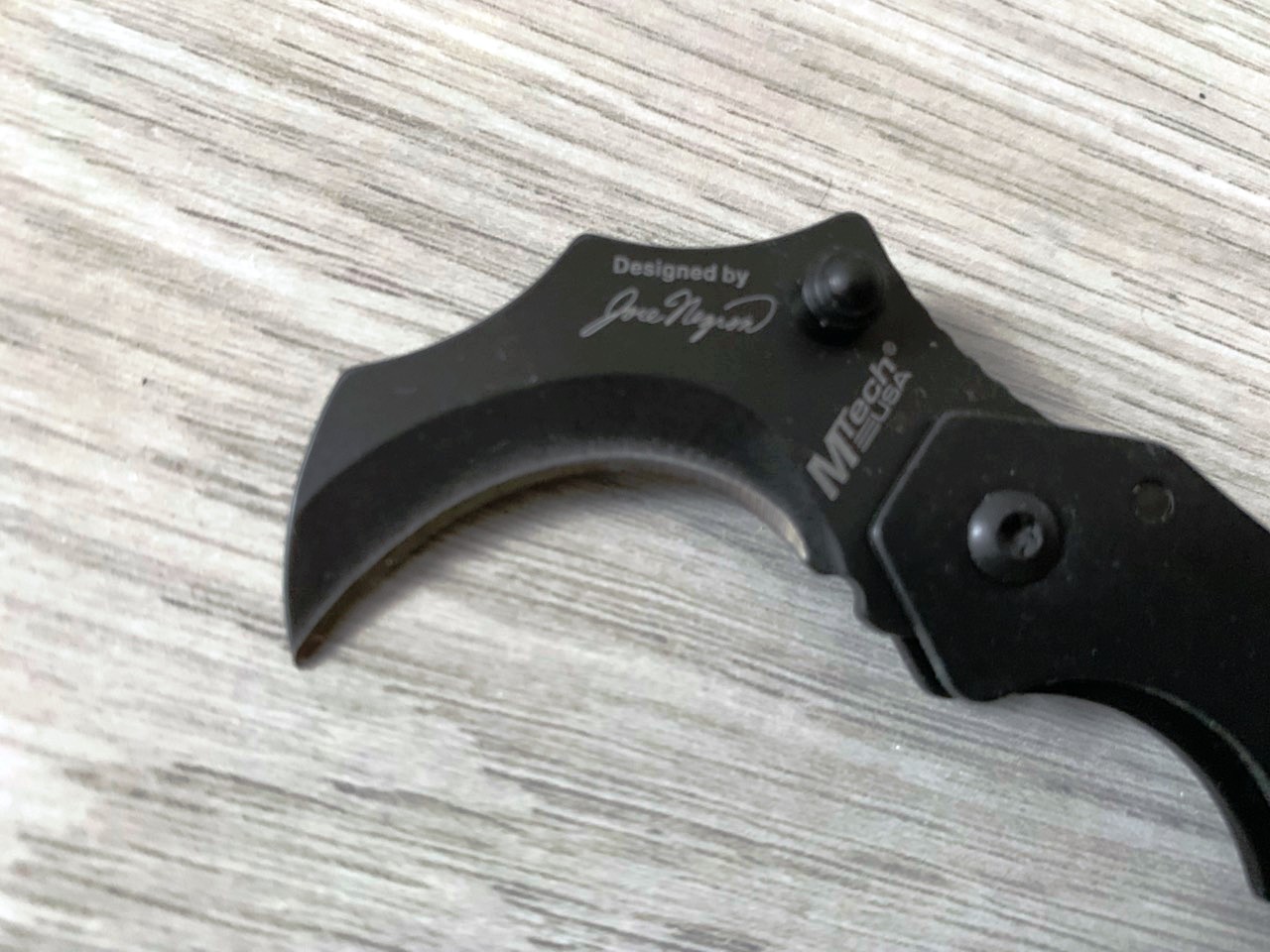 Малък джобен карамбит Mtech Black