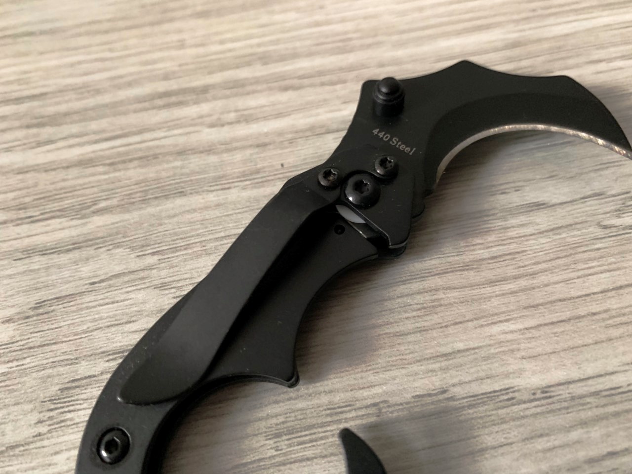 Малък джобен карамбит Mtech Black