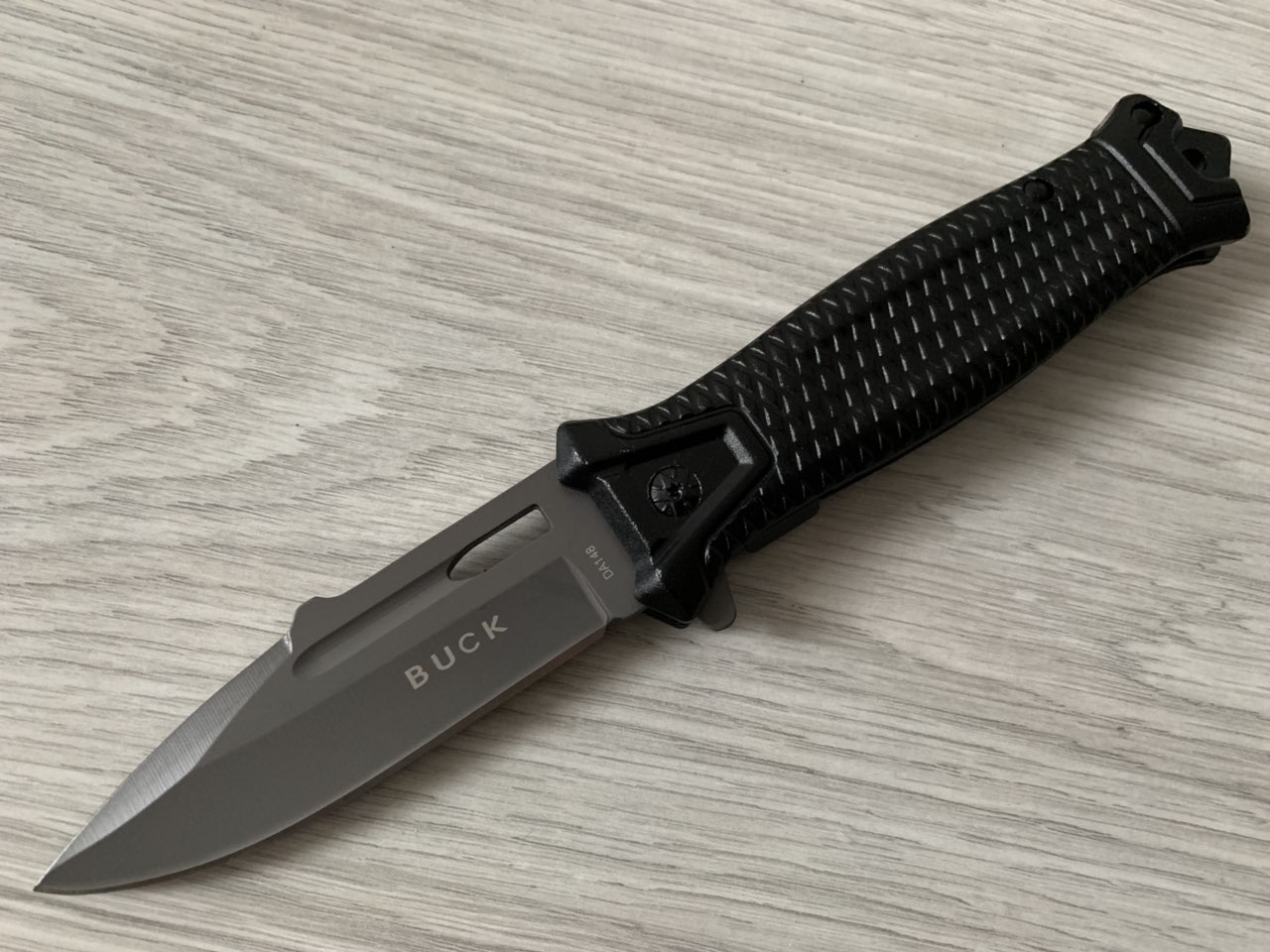 Сгъваем автоматичен нож Buck- Da 148 Black color