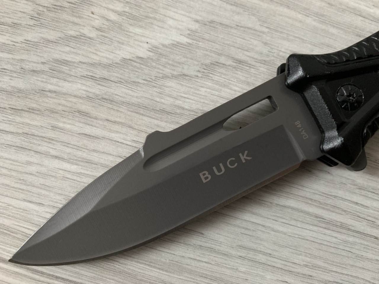 Сгъваем автоматичен нож Buck- Da 148 Black color
