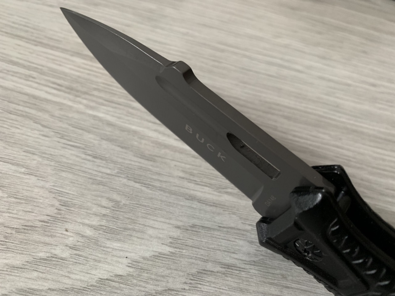 Сгъваем автоматичен нож Buck- Da 148 Black color
