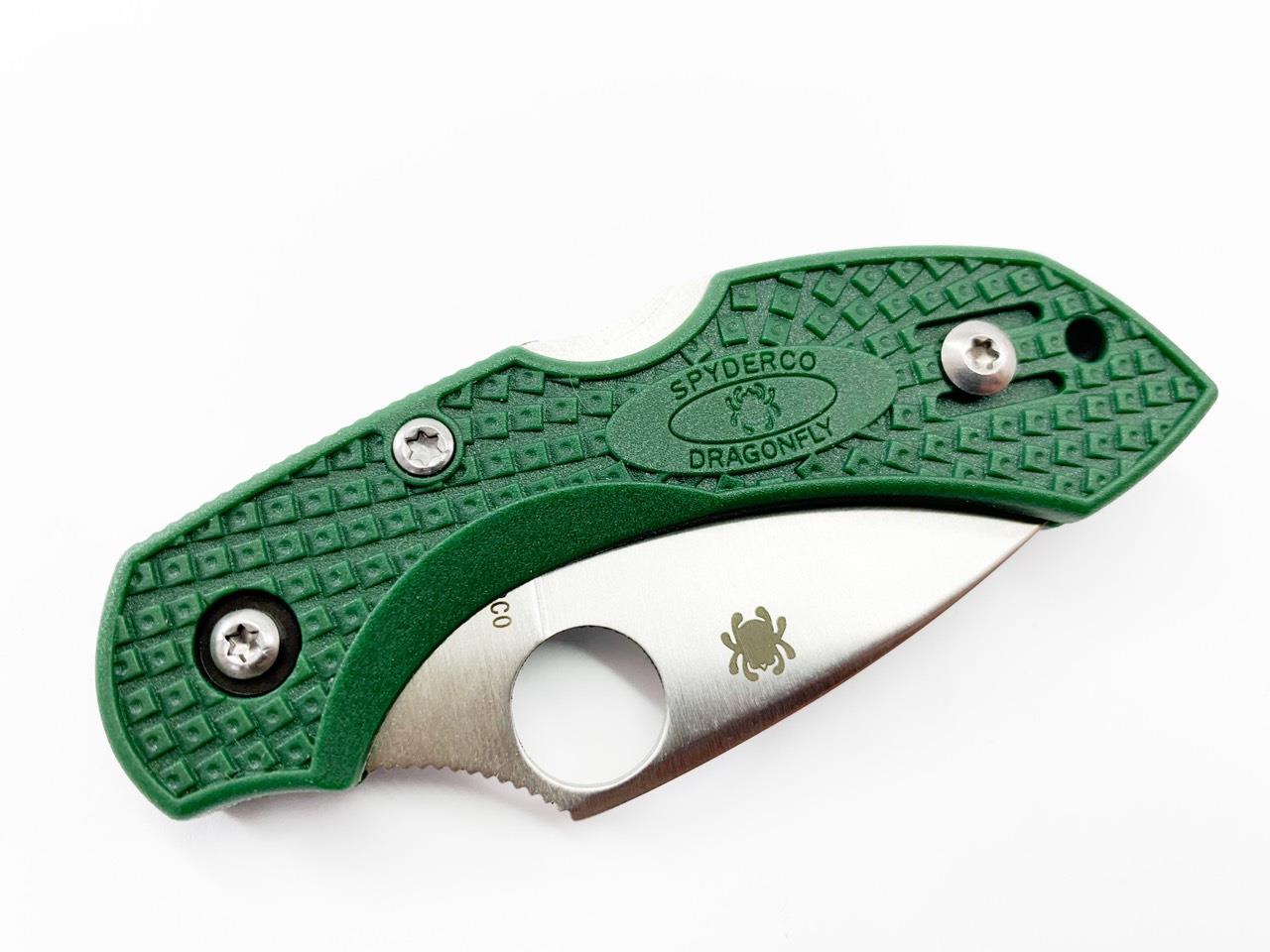 Сгъваем нож Spyderco Dragonfly 2,green