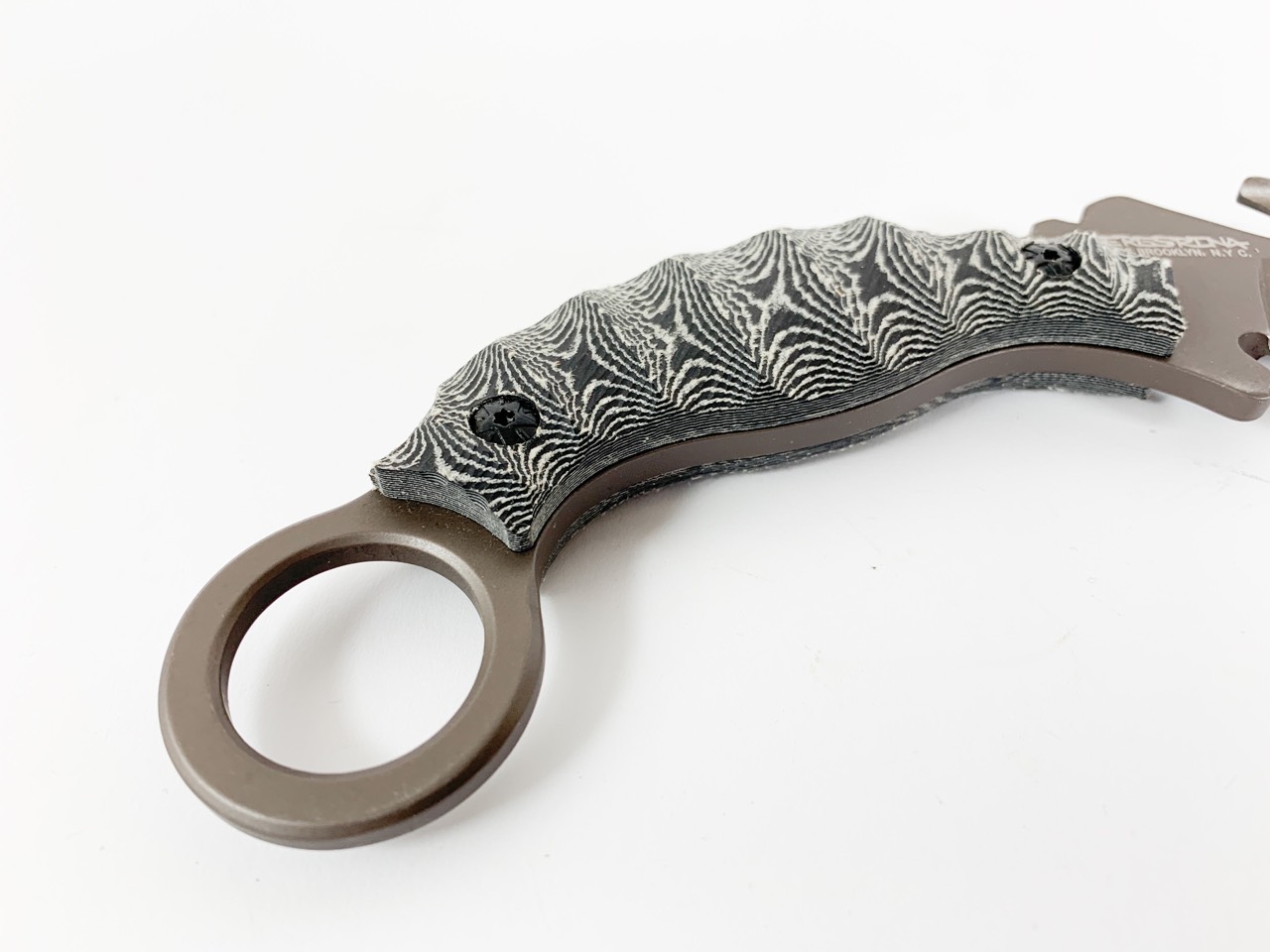 Карамбит karambit deresrona с кожена кания