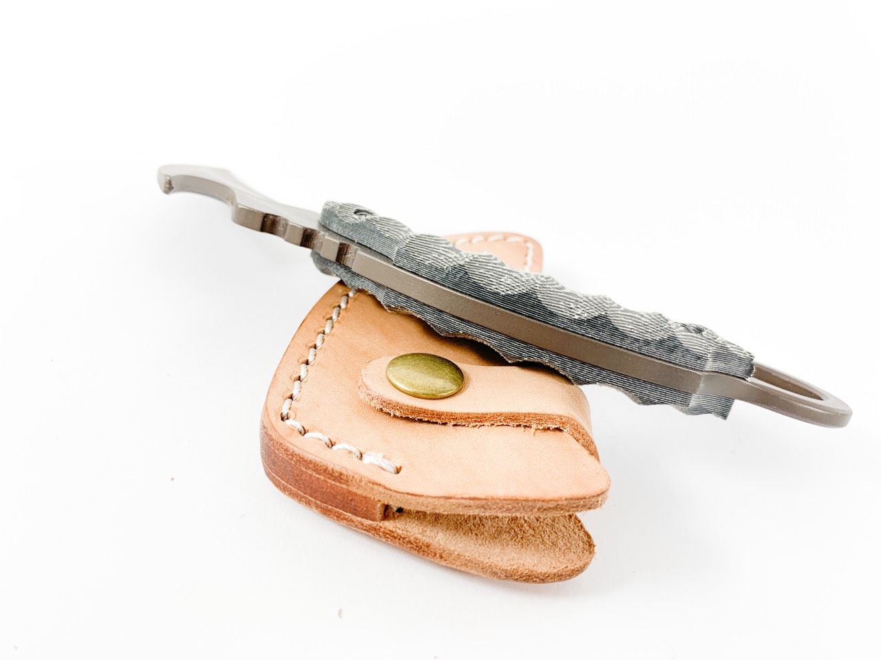Карамбит karambit deresrona с кожена кания