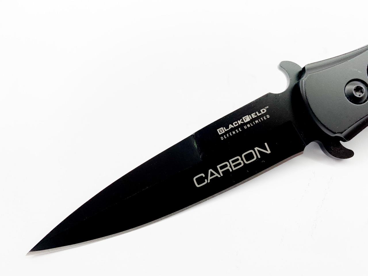 Сгъваем автоматичен нож Knife BlackField Carbon